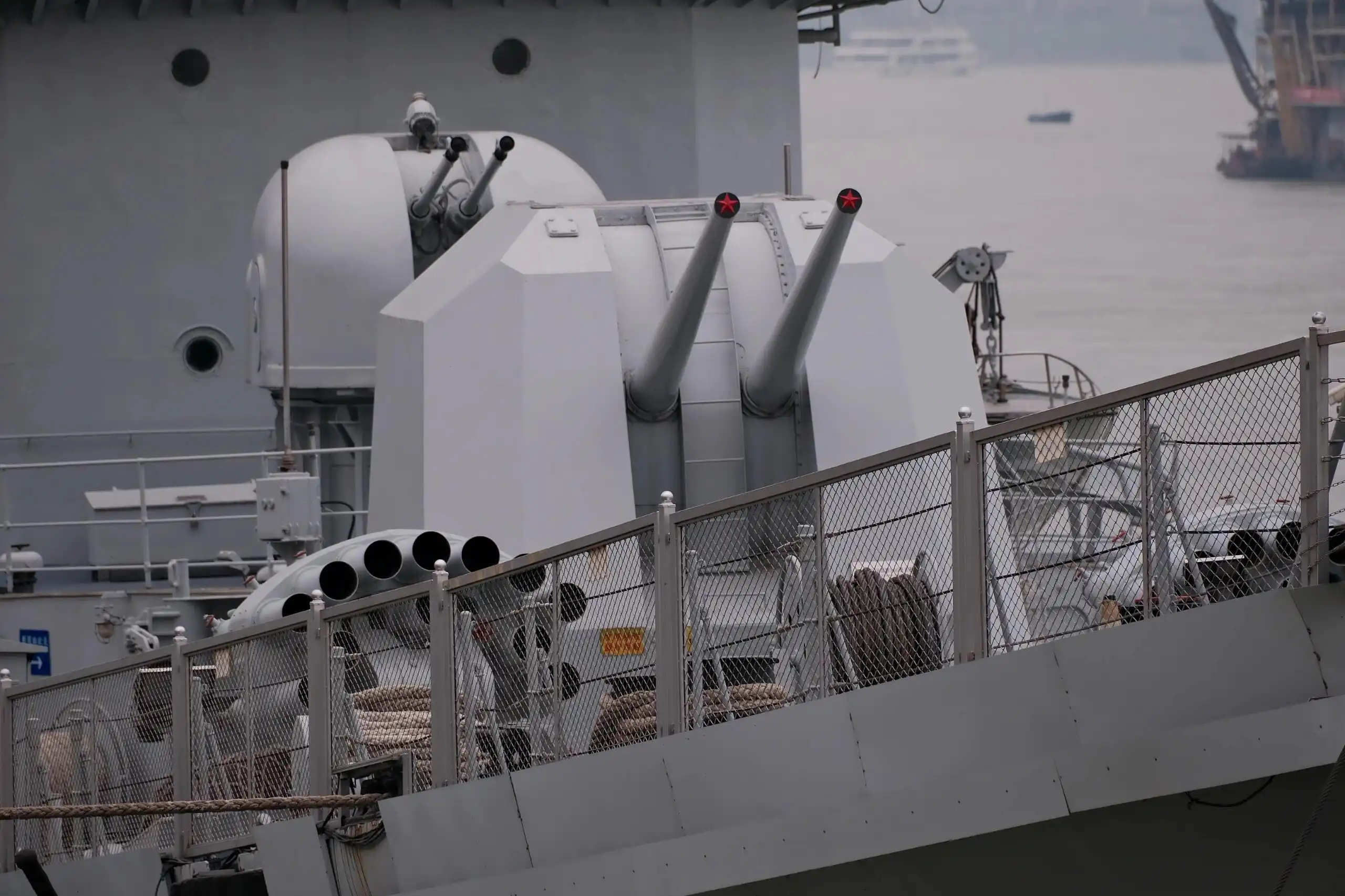 Destroyer 166 - 166舰陈列展 Chongqing Tourist Attraction