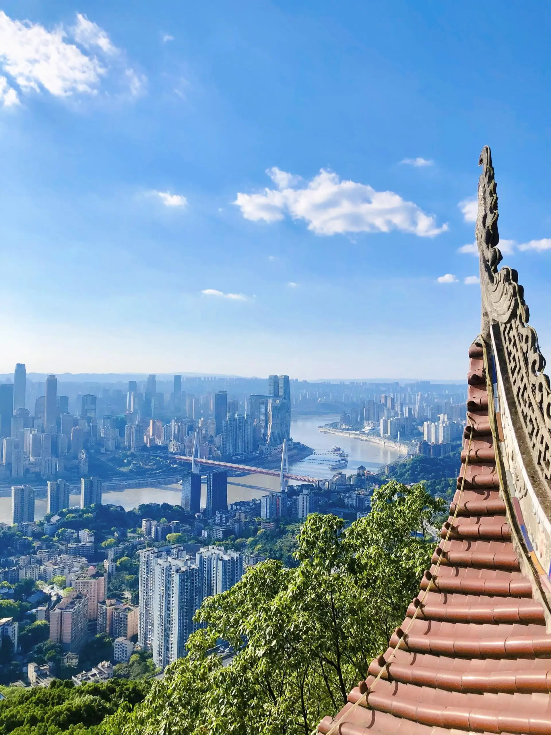 Golden Eagle Viewpoint - 南山大金鹰 Chongqing Tourist Attraction