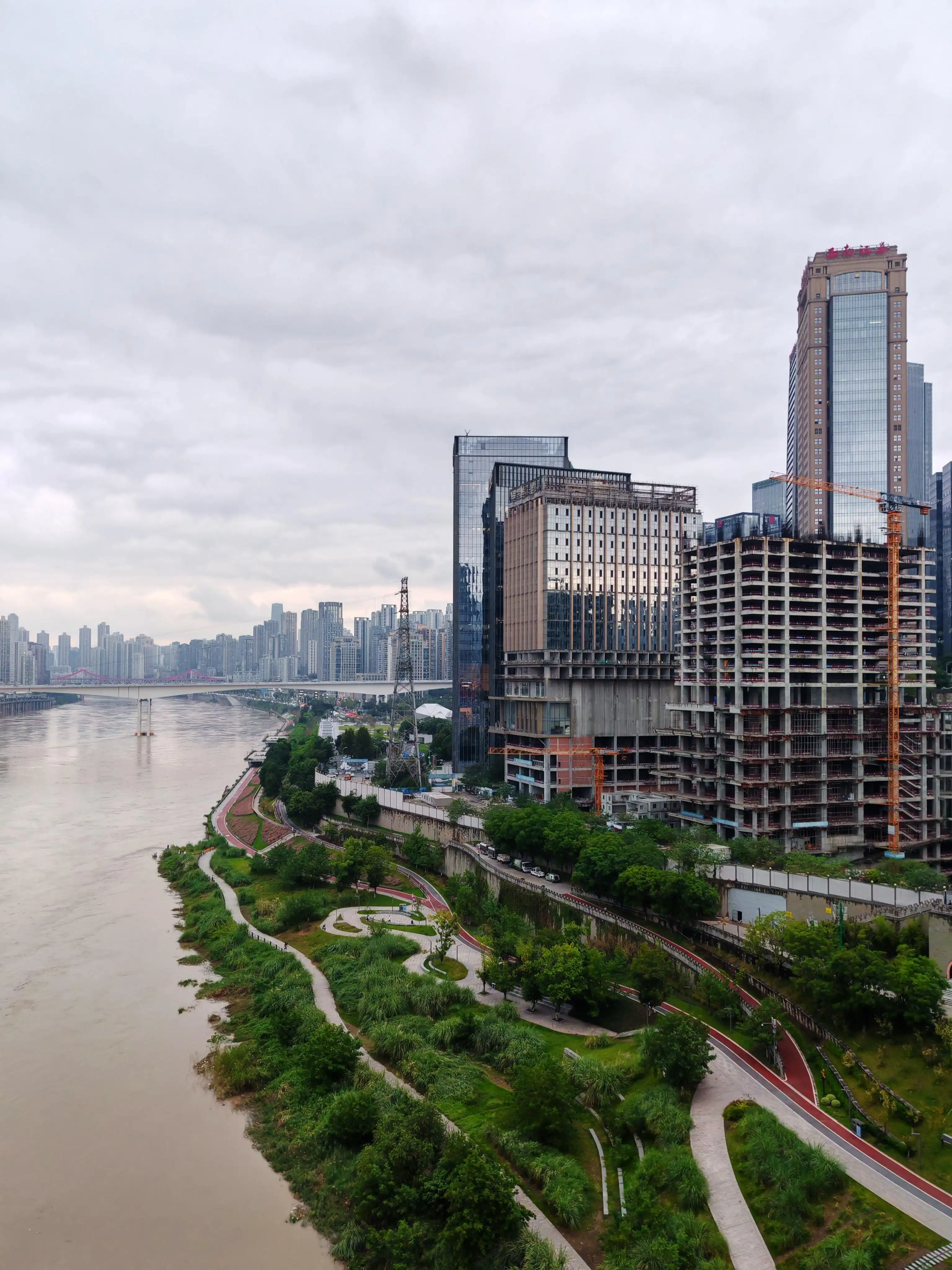 Jiangbeizui Riverbank Park - 江北嘴江滩公园 Chongqing Tourist Attraction