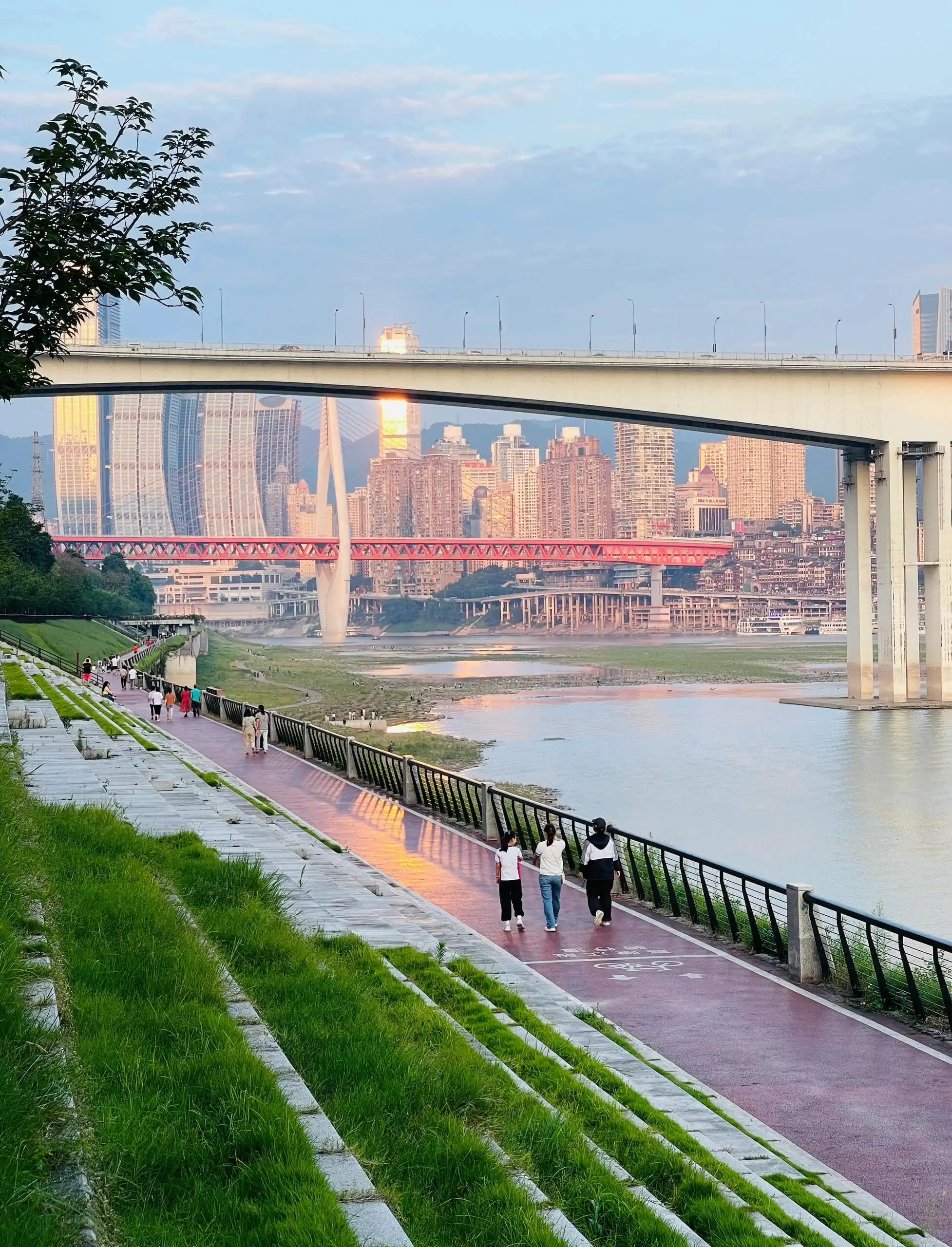 Jiangbeizui Riverbank Park - 江北嘴江滩公园 Chongqing Tourist Attraction