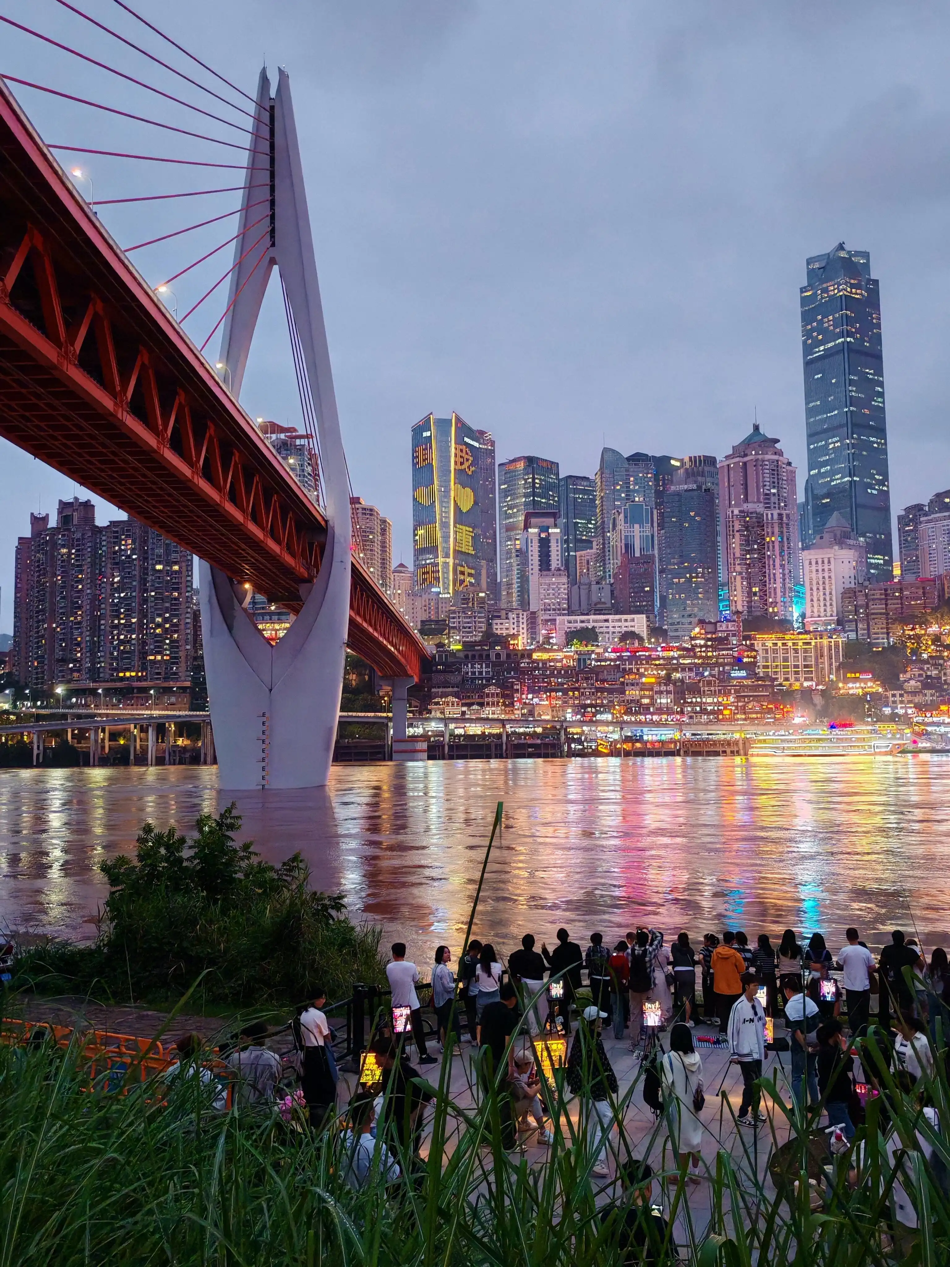 Jiangbeizui Riverbank Park - 江北嘴江滩公园 Chongqing Tourist Attraction