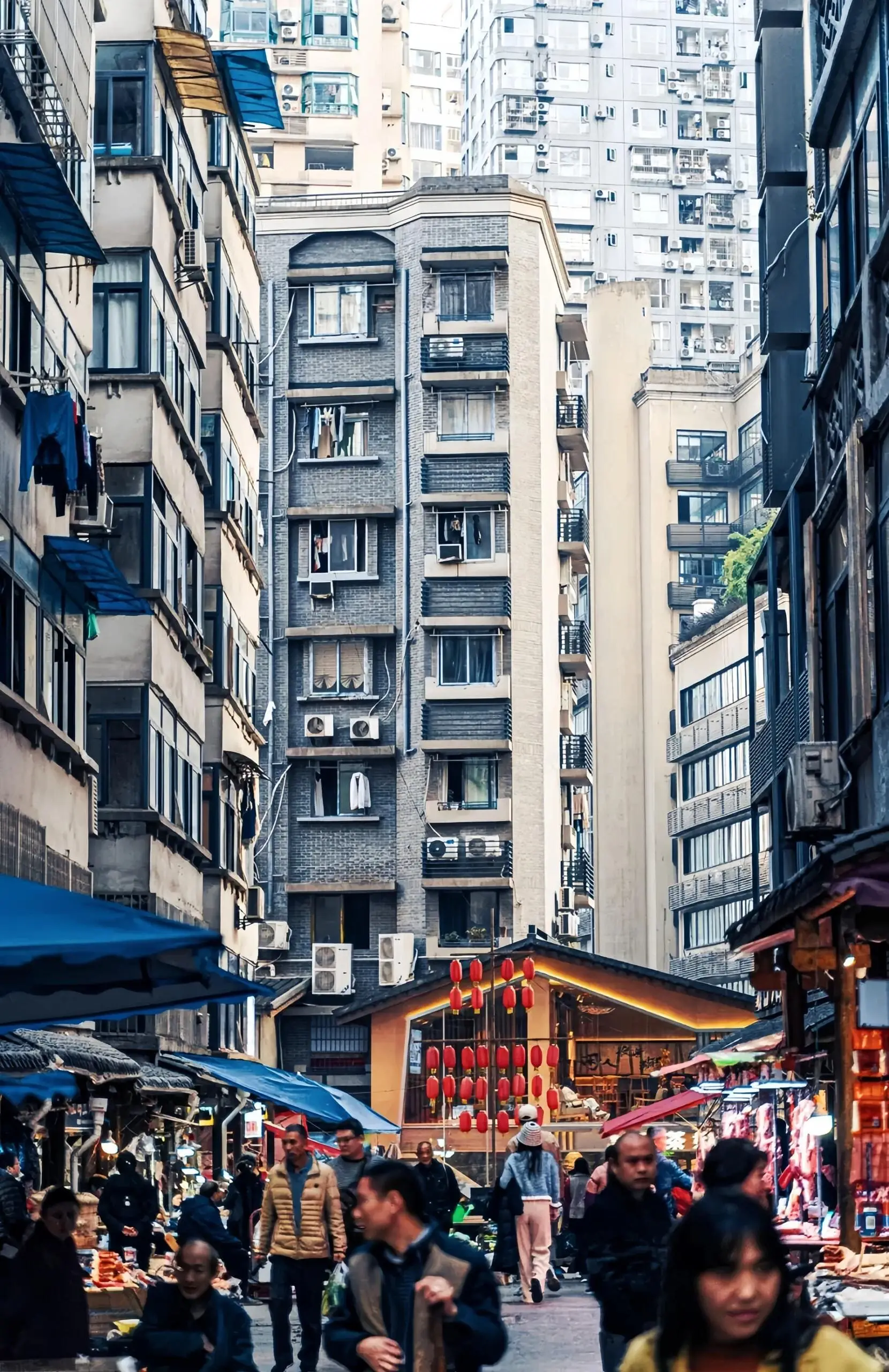 Luzumiao Flower Market - 鲁祖庙花市 Chongqing Tourist Attraction