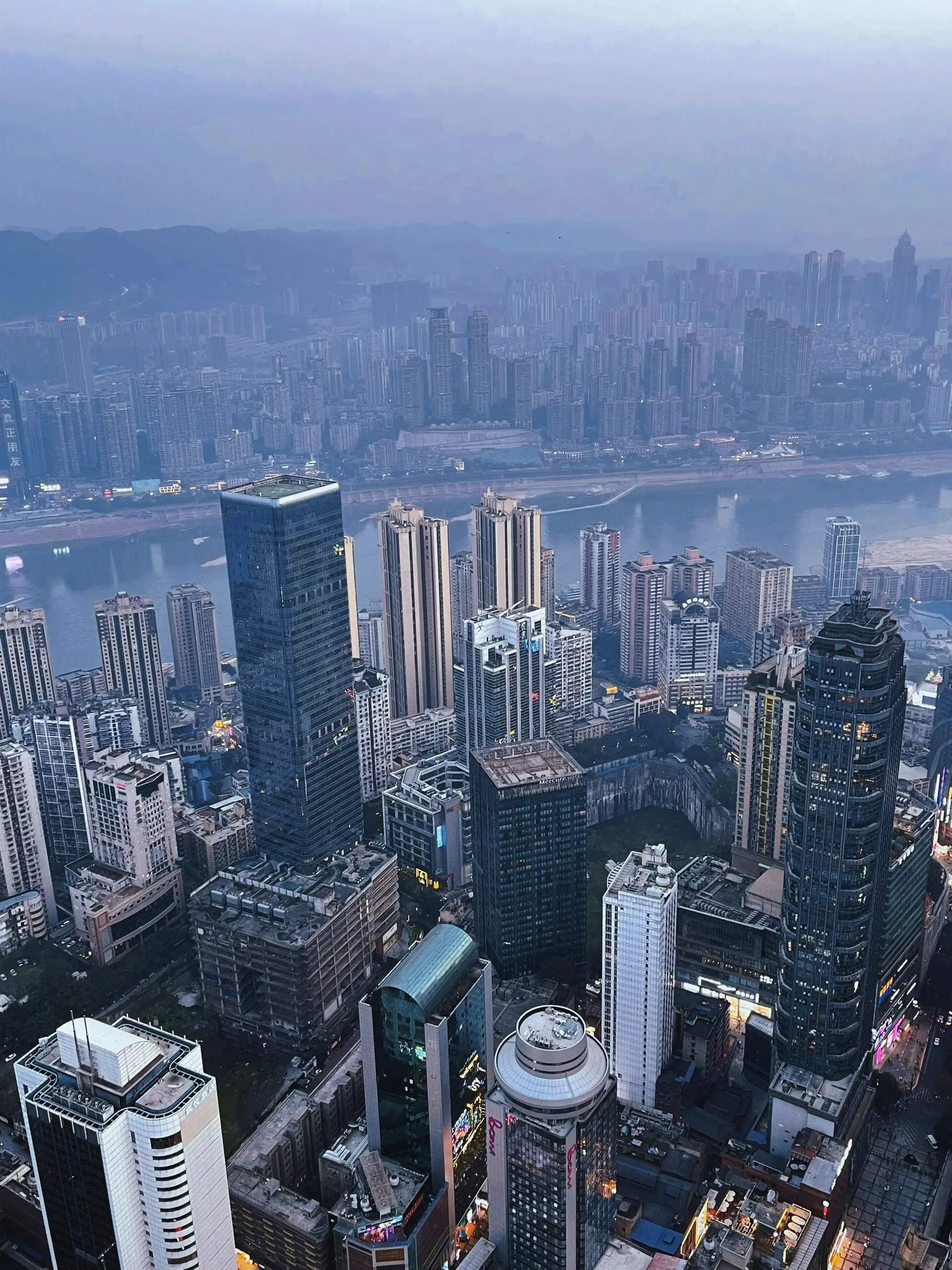 WFC Observation Deck - WFC观景台 Chongqing Tourist Attraction