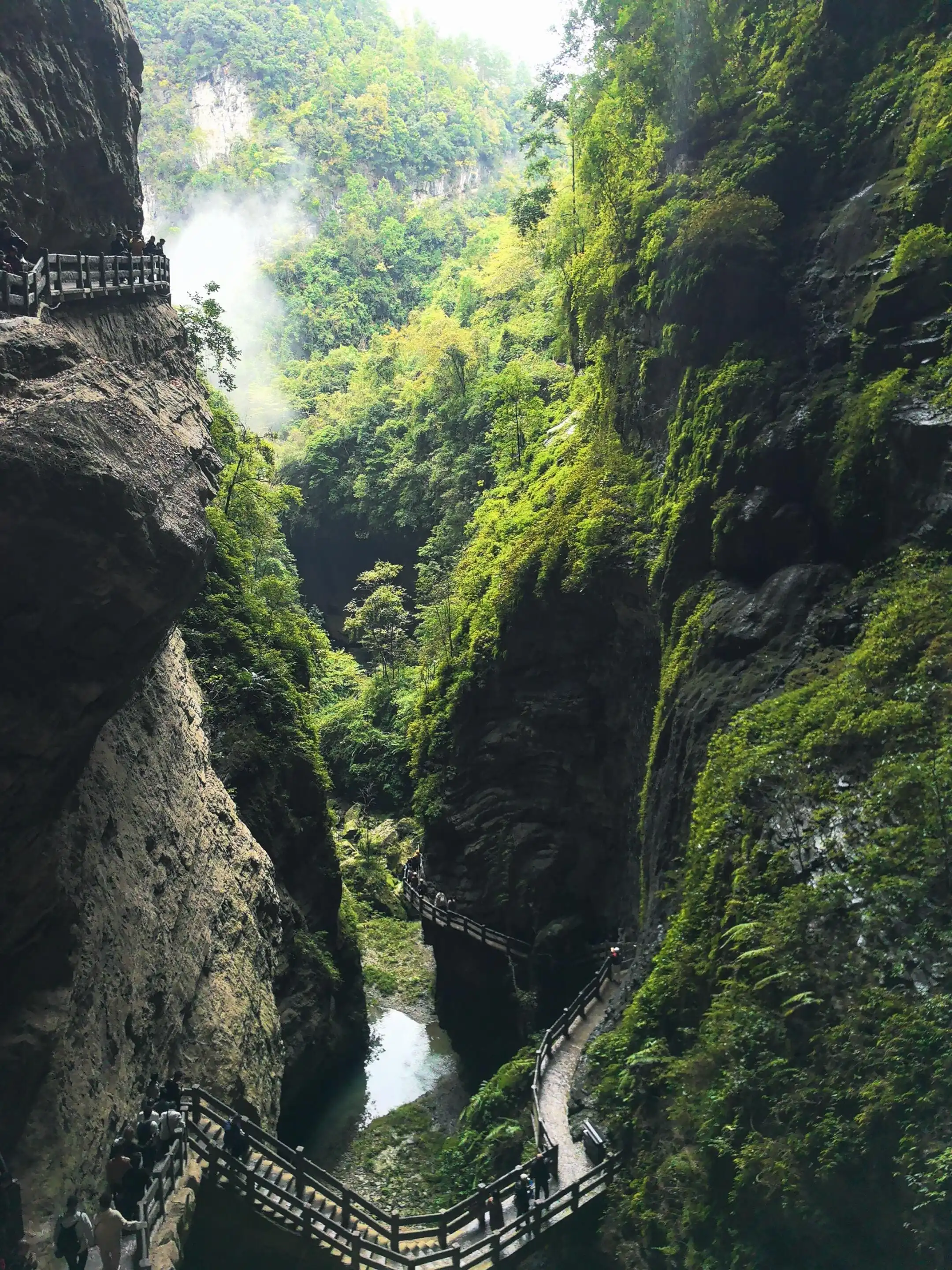 Wulong Three Natural Bridges - 武隆天生三桥 Chongqing Tourist Attraction
