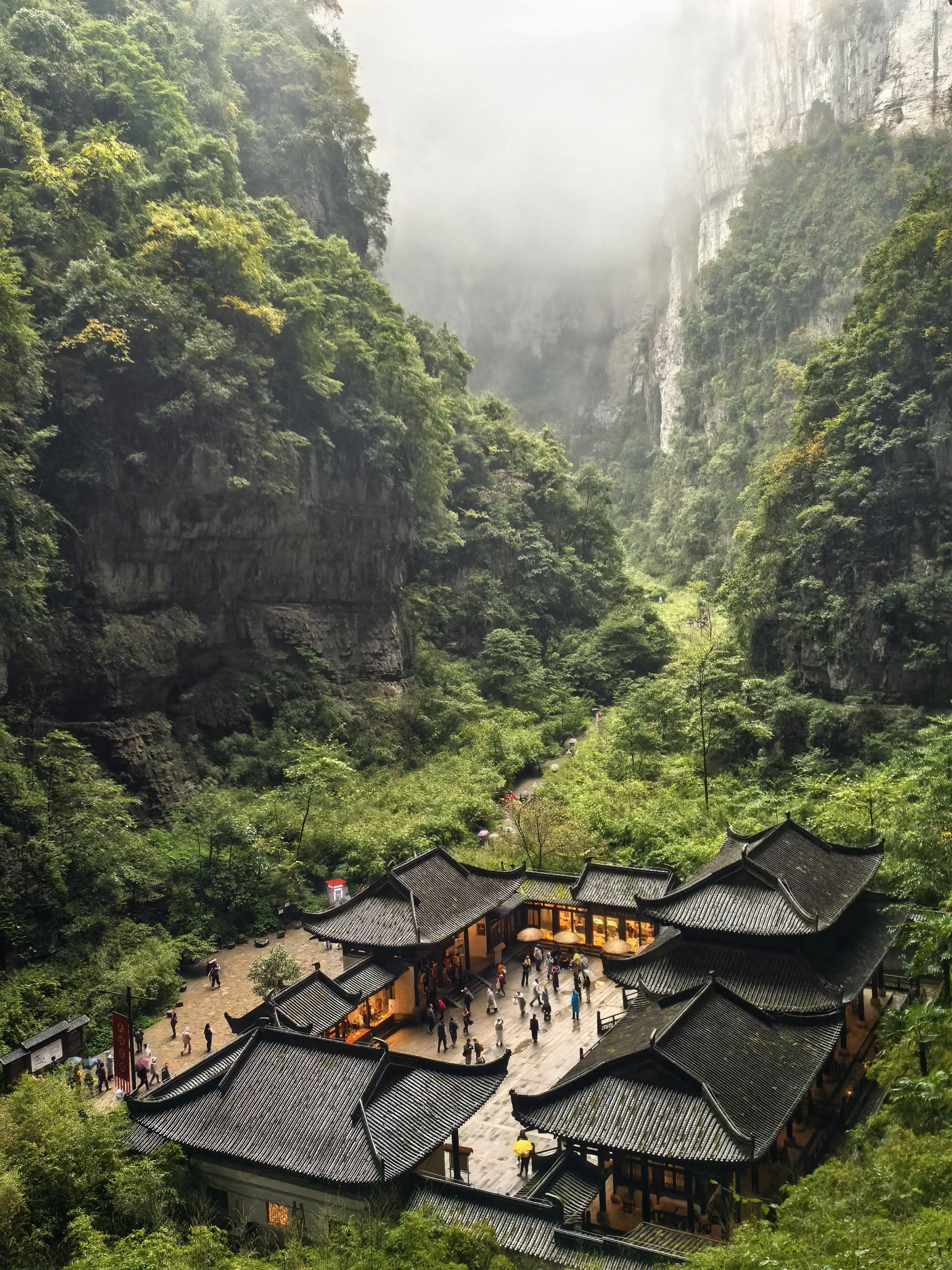 Wulong Three Natural Bridges - 武隆天生三桥 Chongqing Tourist Attraction