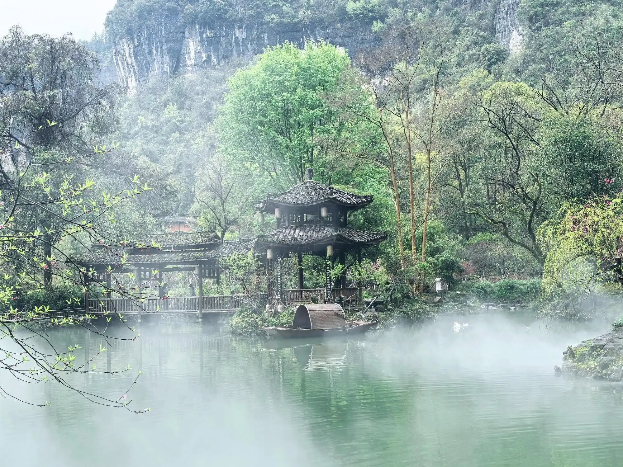 Youyang Peach Blossom Spring - 酉阳桃花源 Chongqing Tourist Attraction